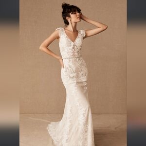 BHLDN Whispers and Echoes Milano Gown size 0